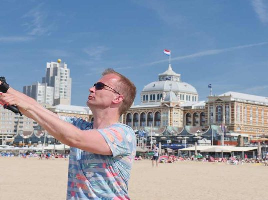 powerkiten scheveningen voor het kurhaus